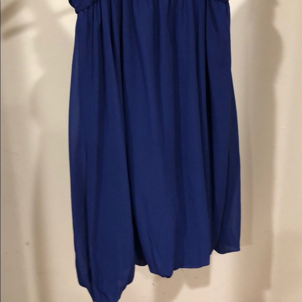 Blue Cocktail Dress - Picture 4 of 5